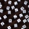 Brybelly Bulk Dice for Board Games, Casino Games & Tabletop RPGs - D6 Standard 16mm Game Dice Pack - White, 100 Count view 4