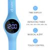 UpPro Potty Training Watch with Countdown Timer, Rechargeable and Water Resistant Toddler Watch, Musical Potty Trainer Alarm for Toilet Training Boys and Girls (Blue) view 2