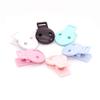 18pcs/Pack Round Head Plastic Pacifier Clip Clasps Soother Holder for DIY Beads Paci/Pacifier/Dummy Chain Holder Clip Baby Accessories view 2