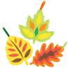 Baker Ross AX279 Leaf Sand Art Decorations - Pack of 6, for Kids Autumn Arts and Crafts Projects, Fall Arts and Crafts for Kids view 3