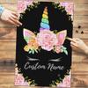 1000 Piece Unicorn Premium Wood Jigsaw Puzzle (Black) - Puzzles for Adults and Teens view 1
