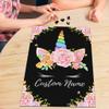 1000 Piece Unicorn Premium Wood Jigsaw Puzzle (Black) - Puzzles for Adults and Teens view 4
