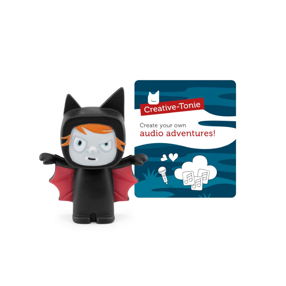Tonies Vampire Creative Toy Figurine - Record and Upload up to 90 Minutes of Your Own Stories and Songs