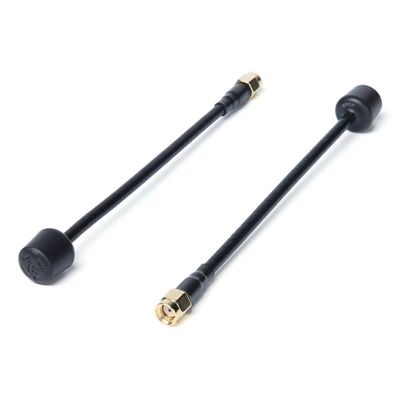 iFlight 2PCS Albatross 5.8GHz 3Dbi 5000-6000MHz 150mm RHCP/LHCP RP-SMA FPV Antenna for Fatshark EV200D FPV Goggles Drone (RHCP SMA Female)
