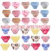 MLcnleS Colorful Doll Underwear Clothes Fits 11.5 Inch Dolls - Striped Flower Solid Color Random Pattern Elastic Doll Accessories 30 Piece view 2