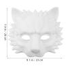 NUOBESTY Lion Mask Animal Half Mask Novelty Halloween Masquerade Cosplay Costume Prop for Halloween Party Supplies view 2