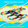 Bulk Dominoes Mini Domino Kit | Dominoes Set, STEM STEAM Small Toys, Family Games for Kids, Kids Toys and Games, Building, Toppling, Chain Reaction Sets (Expert) view 2