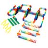 Bulk Dominoes Mini Domino Kit | Dominoes Set, STEM STEAM Small Toys, Family Games for Kids, Kids Toys and Games, Building, Toppling, Chain Reaction Sets (Expert) view 3