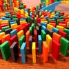Bulk Dominoes Pro-Domino Kit | Dominoes Set, STEM STEAM Small Toys, Family Games for Kids, Kids Toys and Games, Building, Toppling, Chain Reaction Sets (Power) view 2
