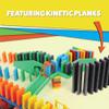 Bulk Dominoes Pro-Domino Kit | Dominoes Set, STEM STEAM Small Toys, Family Games for Kids, Kids Toys and Games, Building, Toppling, Chain Reaction Sets (Power) view 4
