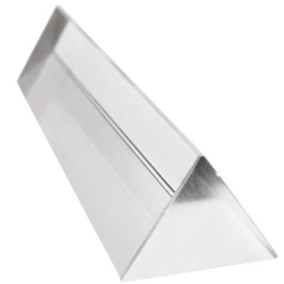 GSC 4-90977-10, Glass Equilateral Prism, 25mm Edges, 150mm Length, Pack of 10
