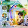 W&O Jungle Adventure Play Tent with Lifelike Animal Sounds - Captivating Pop Up Tent for Boys & Girls - Perfect for Indoor & Outdoor Adventures view 2