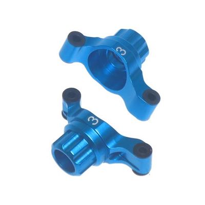 Aluminum Rear Hub/Knuckle Arm 3 Degree for Tamiya TT02 / Yeah Racing / TT02-007-3BU