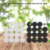 22mm Plastic Black White Backgammon and Checkers Chips Pieces Replacement Ridged Game Chips Travel Backgammon view 2