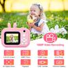 MINIBEAR Kids Camera Instant Print Camera for Kids Digital Camera Toddler Toys Christmas Birthday Gifts for 3 4 5 6 7 8 9 10 Year Old Boys Girls, Pink view 2