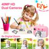 MINIBEAR Kids Camera Instant Print Camera for Kids Digital Camera Toddler Toys Christmas Birthday Gifts for 3 4 5 6 7 8 9 10 Year Old Boys Girls, Pink view 4