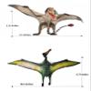 Gemini&Genius Pterosau Dinosaur Toys for Kids, Pterosaur Toy Figure, Flying Dinosaur Toys, Pterodactyl Toys, Pteranodon Figure Toys, Gifts or Cake Toppers for Kids2Pcs view 4