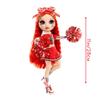 Rainbow High Cheer Ruby Anderson  Red Cheerleader Fashion Doll with 2 Pom Poms and Doll Accessories, Great Gift for Kids 6-12 Years Old view 3