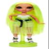 Rainbow High Karma Nichols  Neon Green Fashion Doll with 2 Doll Outfits to Mix & Match and Doll Accessories, Great Gift for Kids 6-12 Years Old view 1