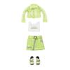 Rainbow High Karma Nichols  Neon Green Fashion Doll with 2 Doll Outfits to Mix & Match and Doll Accessories, Great Gift for Kids 6-12 Years Old view 4