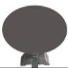 Playezze Made to Order: Poker Table Cover fits Oval/Round Table - Leaf Insert in Speed lite + pad - Felt Table Cover Alternative for Tournament Play (Charcoal, 38 by 60 inch Oval) view 1
