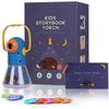 Matteobenni Kids Multifunctional Story Projector, Night Lights Projector Storybook Toy, Educational Toys Gifts for 3-12 Year Old Boys/Girls view 1