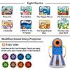 Matteobenni Kids Multifunctional Story Projector, Night Lights Projector Storybook Toy, Educational Toys Gifts for 3-12 Year Old Boys/Girls view 4