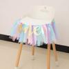 WAOUH Baby Girl Banner for 1st Birthday - Highchair Banner for First Birthday Decoration, Cake Smash Photo Prop, Tulle Garland Banner (light Aqua and Light Blue) view 4