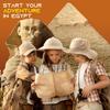 Pyramids Dig Kit, Ancient Egyptian Civilization Civilization Excavation Set Including Mummy Case Sun God Great Sphinx and More, STEM Science Educational Toys Archaeology Gifts for Boys & Girls view 3