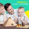 Pyramids Dig Kit, Ancient Egyptian Civilization Civilization Excavation Set Including Mummy Case Sun God Great Sphinx and More, STEM Science Educational Toys Archaeology Gifts for Boys & Girls view 4