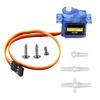 12PCS SG90 Micro Servo Motor, Dorhea Mini Servo SG90 9g Servo Kit for RC Helicopter Airplane Car Boat Robot Arm/Hand/Walking/Servo Door Lock Control view 2