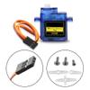 12PCS SG90 Micro Servo Motor, Dorhea Mini Servo SG90 9g Servo Kit for RC Helicopter Airplane Car Boat Robot Arm/Hand/Walking/Servo Door Lock Control view 3