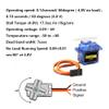 12PCS SG90 Micro Servo Motor, Dorhea Mini Servo SG90 9g Servo Kit for RC Helicopter Airplane Car Boat Robot Arm/Hand/Walking/Servo Door Lock Control view 4