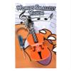 MunnyGrubbers - Original World's Smallest Violin Toy Keychain With Playable Sad Music - Mini Tiny Violin Keychain with Sound - Meme - Novelty - Funny - Joke - Gift - (WSV-V1-1P) view 1
