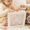 Unicorn Piggy Bank for Girls - Personalized Piggy Bank, Wooden Piggy Pank for Kids - Bank for Kids for Real Money, My First Piggy Bank for Girls view 4