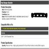 Front Bumper Impact Absorber - Compatible with 2017-2019 Chevy Trax (Mexico Built Models) view 2