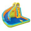 Banzai Splash N Blast Water Slide, Heavy Duty Inflatable Backyard Water Park w/ Waterslide, Ball Hoop, & Cannon, for Kids Ages 5-12, Multicolor view 1