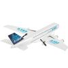 OTTCCTOY RC Plane Remote Control Airplane 2.4Ghz DIY 2 Channels Remote Control Airplane Built in 6-Axis Gyro, A380 RC Aircraft for Kids EPP Foam Glider for Beginner view 2