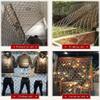 Hynet Plant Protection Net, Fence Safety Net Climbing Net Stair Kids Anti Falling Net Hemp Rope Ceiling Decorative Net Patios Railing Safe Net Pets Toys (Size : 5 * 5m(16 * 16ft)) view 4