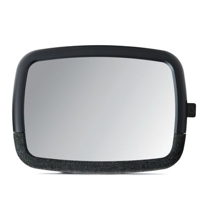 Munchkin Baby Car Mirror for Rear Facing Car Seats, Pivot 360 Baby in-Sight Adjustable Auto Mirror, Black
