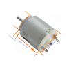 CHANCS Small DC Motor 3V 6V 4000RPM for Model Toys Fan Motor Mini Electric Motor 2PCS view 2