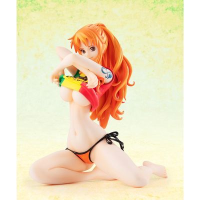 Megahouse Portrait.of.Pirates One Piece Limited Edition Nami Ver.BB_Rasta Color, Multiple Colors (MH83009)