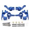 1 Set Aluminum Steering Blocks Caster Blocks C-Hubs Stub Axle Carriers Left & Right Replace 6837 6832 1952 for Traxxas 1/10 Slash 4x4 Hop Parts view 2