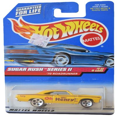 Mattel Hot Wheels '70 Roadrunner [5 dot], Yellow