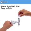 Regal Games Dice Set - 6 Sided White 16mm Square Dice for Classroom or Family Game Night - 50 Dice view 4