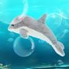 Apricot Lamb Ocean Stuffed Animals Toys Plush Gray Dolphin Sea Animal Soft Cuddly Perfect for Girls Boys (Medium, 18 Inches) view 2