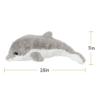 Apricot Lamb Ocean Stuffed Animals Toys Plush Gray Dolphin Sea Animal Soft Cuddly Perfect for Girls Boys (Medium, 18 Inches) view 3