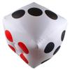13" Jumbo Inflatable Dice, 2pack Outdoor Fun Giant Inflatable Dice Set and 12mm 10pcs Dice for Indoor and Outdoor Broad Game, Ludo and Pool Party view 2