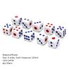 13" Jumbo Inflatable Dice, 2pack Outdoor Fun Giant Inflatable Dice Set and 12mm 10pcs Dice for Indoor and Outdoor Broad Game, Ludo and Pool Party view 3