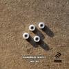 NOAHWOOD Fingerboards PRO Parts Handmade Wheel (Anti-Fake Black Logo can be Erased) White ii 4 Pcs view 2